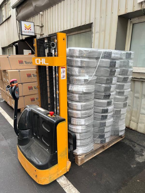 Отожжённая гофрированная труба из нержавеющей стали уже на складе в Мытищах